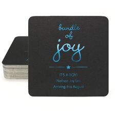 Star Bundle of Joy Square Coasters