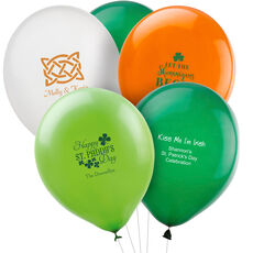 Design Your Own St. Patrick's Day Latex Balloons