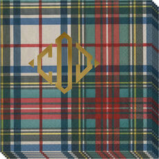 Dress Stewart Tartan Caspari Napkins