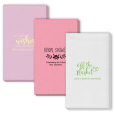 Design Your Own Bridal Shower Linen Like Guest Towels
