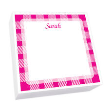 Gingham Square Memo Sheets - REFILL ONLY