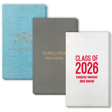 Design Your Own Graduation Bamboo Luxe Guest Towels