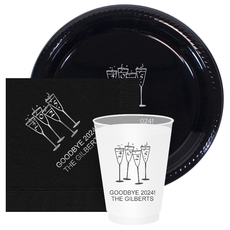 2025 New Years Glasses