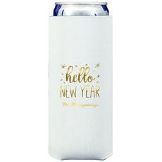 Hello New Year Collapsible Slim Huggers