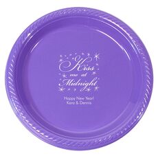 Kiss Me At Midnight Plastic Plates