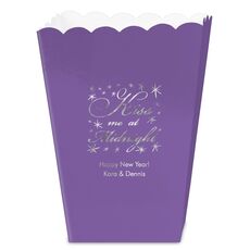 Kiss Me At Midnight Mini Popcorn Boxes