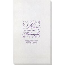 Kiss Me At Midnight Bamboo Luxe Guest Towels