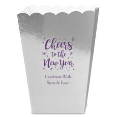 Cheers to the New Year Mini Popcorn Boxes