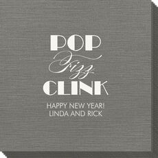 Pop Fizz Clink Bamboo Luxe Napkins