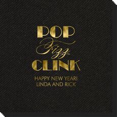 Pop Fizz Clink Linen Like Napkins