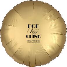 Pop Fizz Clink Mylar Balloons