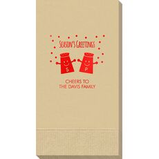 Season's Greetings Guest Towels