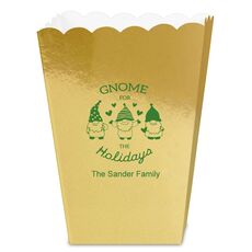 Gnome For The Holidays Mini Popcorn Boxes