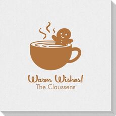 Warm Wishes Linen Like Napkins