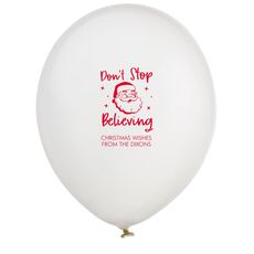 Don't Stop Believing Latex Balloons