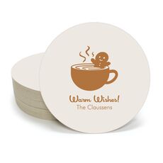 Warm Wishes Round Coasters