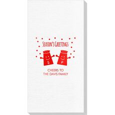 Season's Greetings Deville Guest Towels