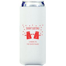 Season's Greetings Collapsible Slim Huggers