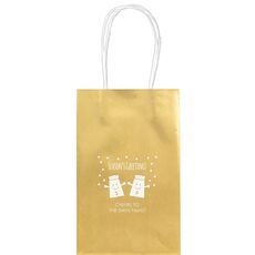 Season's Greetings Medium Twisted Handled Bags