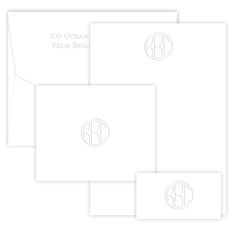 Circle Monogram Wardrobe - Embossed