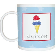 Red, White and Blue Children's Mug