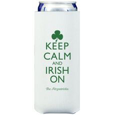 Keep Calm and Irish On Collapsible Slim Huggers