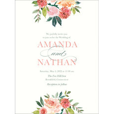 Spring Romance Wedding Invitations
