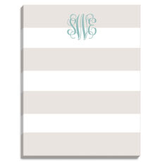 Sand Broad Stripes Notepads