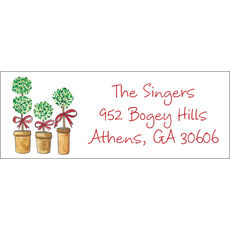Boxwood Greens Return Address Labels