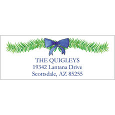 Season's Greeting Return Address Labels