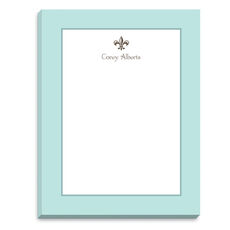 Fleur De Lis Seaglass Notepads