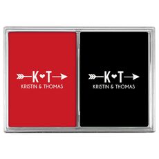 Cupid's Arrow Double Deck Playing Cards