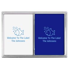 Happy Little Fish Double Deck Playing Cards