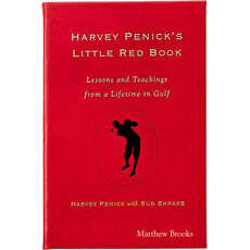 Harvey Penick's Little Red Personalized Leather Book