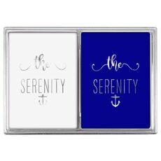 Family Anchor Double Deck Playing Cards