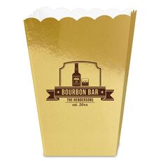 Bourbon Bar Mini Popcorn Boxes
