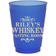 Whiskey Tasting Room Colored Shatterproof Cups