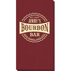 Good Friends Good Times Bourbon Bar Guest Towels