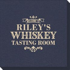 Whiskey Tasting Room Linen Like Napkins