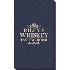 Whiskey Tasting Room Linen Like Guest Towels