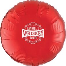 Good Friends Good Times Whiskey Bar Mylar Balloons