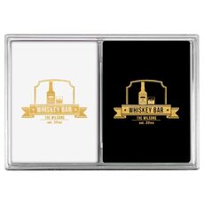 Whiskey Bar Double Deck Playing Cards