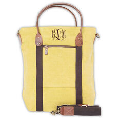 Personalized Jute Flight Bag