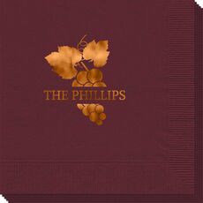 Wine Grapes Napkins