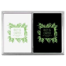 Palm Leaves Double Deck Playing Cards