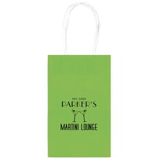 Martini Lounge Medium Twisted Handled Bags