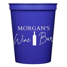 Wine Bar Stadium Cups