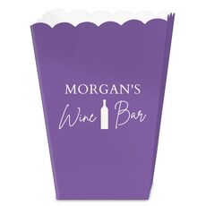 Wine Bar Mini Popcorn Boxes