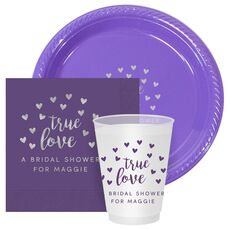 Confetti Hearts True Love