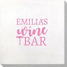 Corkscrew Wine Bar Bamboo Luxe Napkins